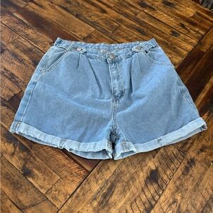 SHEIN Light Blue Jean Shorts